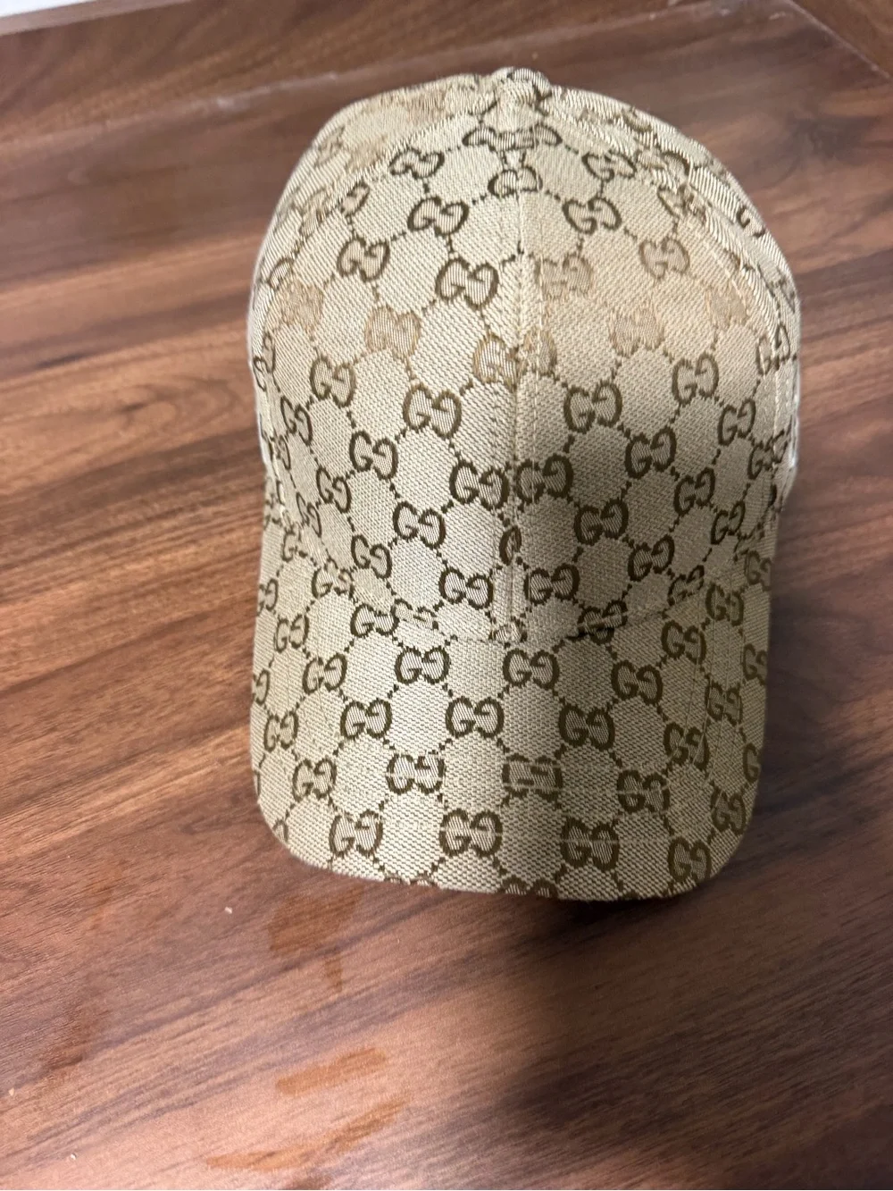 Gucci Brown Monogram Baseball Cap - Men's Designer Hat